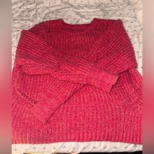 💕 Loft Chunky Knit Crop Sweater